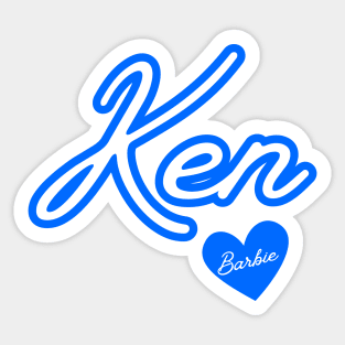 Barbie-Ken Sticker